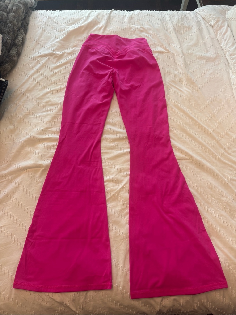 BuffBunny Bright Pink Flare Pants